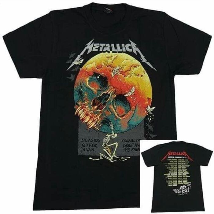 Kaos Rock Band As you Suffer Rock yeah Hot rock merek Kaos hitam |7iVByQhP|
