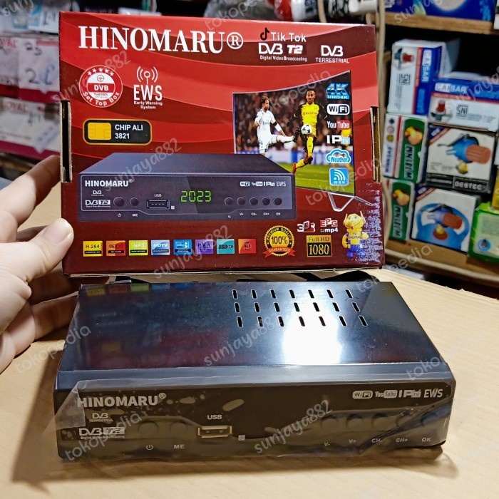 

SET TOP BOX HINOMARU-3821 DIGITAL SMART CHIP DV3 T2