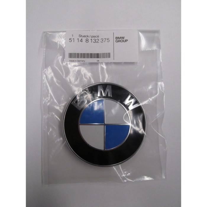 Original Bmw E30 Logo Emblem Badge Kap Depan 51148132375