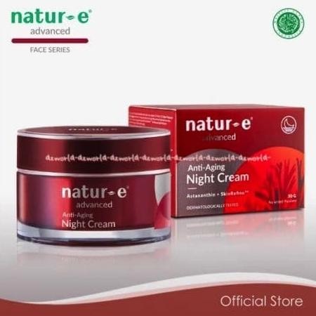 

Natur-e Advanced Anti Aging Night Cream 30gr mengurangi tanda penuaan