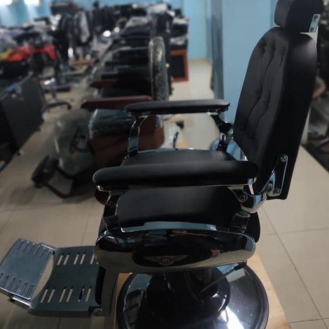 kursi pangkas gunting potong cukur rambut barbershop salon pria