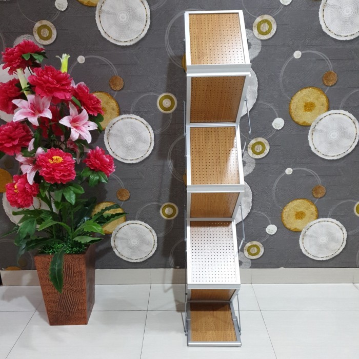 

TERBARU - Rak Brosur Elegan ( Wooded / Kayu )