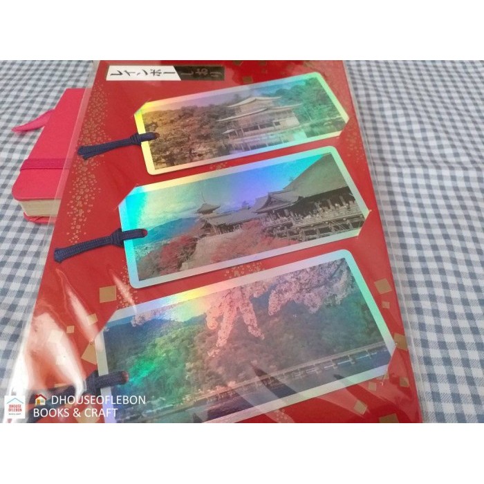 

TERBARU - Bookmark / Pembatas Buku HOLOGRAM JEPANG IMPORT ORI