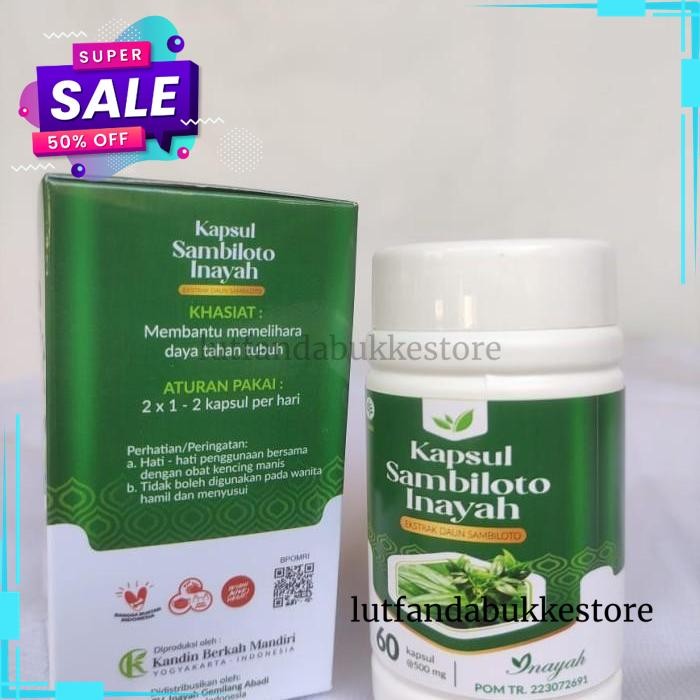 

KAPSUL EKSTRAK SAMBILOTO OBAT HERBAL UNTUK DIABETES DAN ANTI OKSIDAN HIGHT QUALITY !!