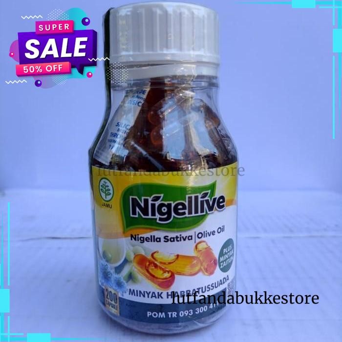 

NIGELLIVE MINYAK HABBATUSSAUDA PLUS EXTRA VIRGIN OLIVE OIL GRATIS ONGKIR!!