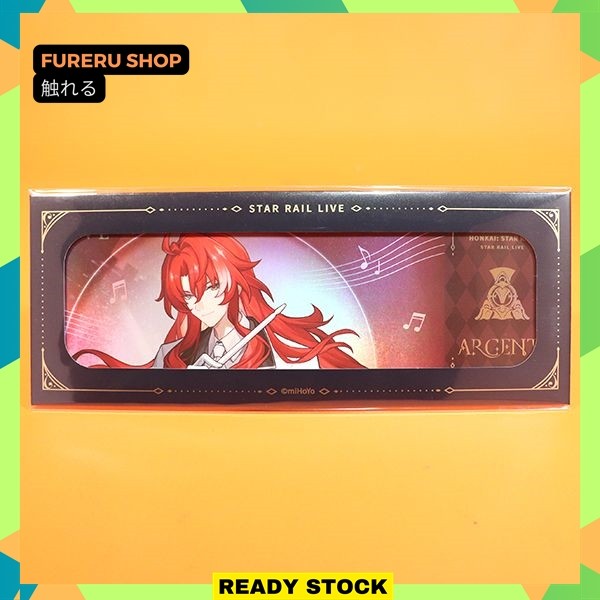 Honkai: Star Rail Argenti Star Rail LIVE Series Laser Ticket (7x21cm)