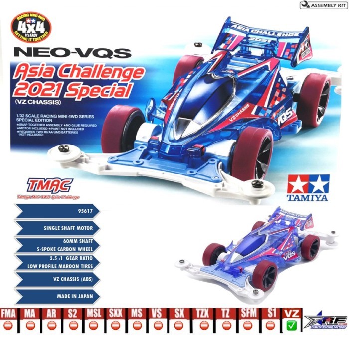 TAMIYA 95617 NEO VQS ASIA CHALLENGE 2021