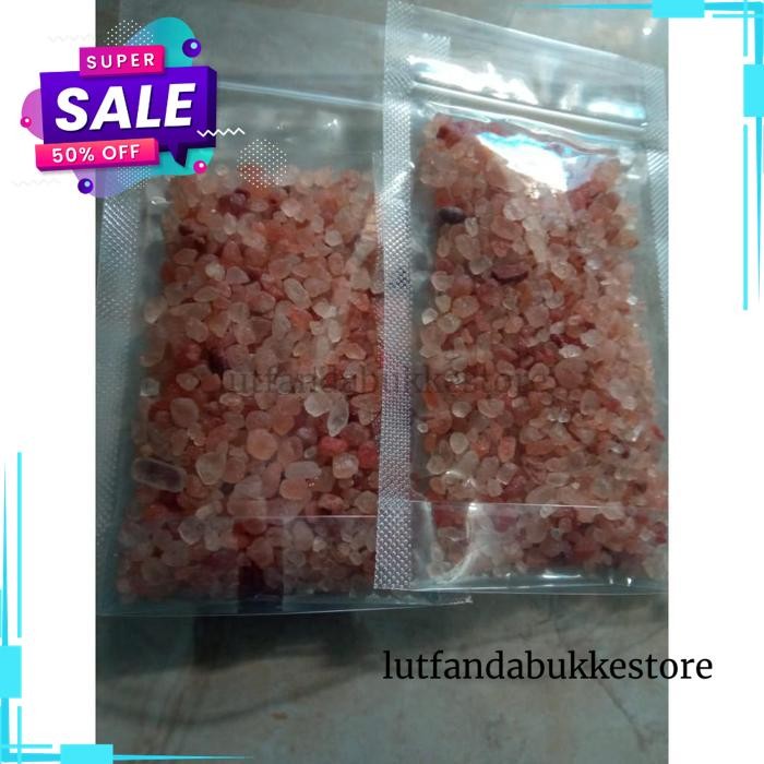 

[250 GRAM] GARAM HIMALAYA KASAR/ HIMALAYAN ROCK SALT GRATIS ONGKIR !!