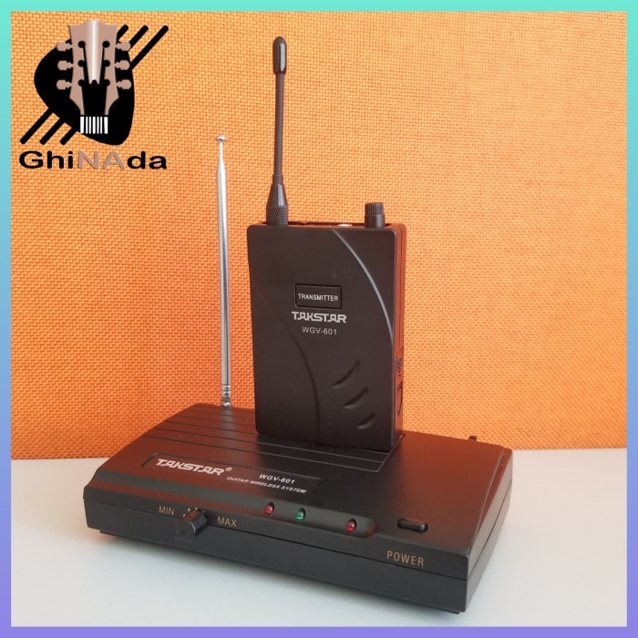 Takstar Wgv-601 Wireless Gitar Listrik Bass Sistem Nirkabel