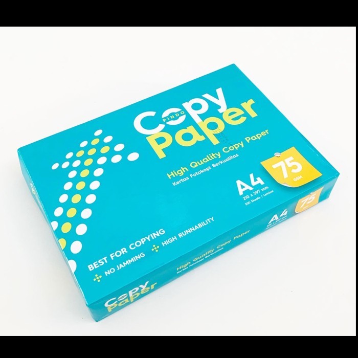 

TERBARU COPY PAPER 75GR A4 GOSEND GRAB INSTAN ONLY / KERTAS FOTOCOPY / PRINT