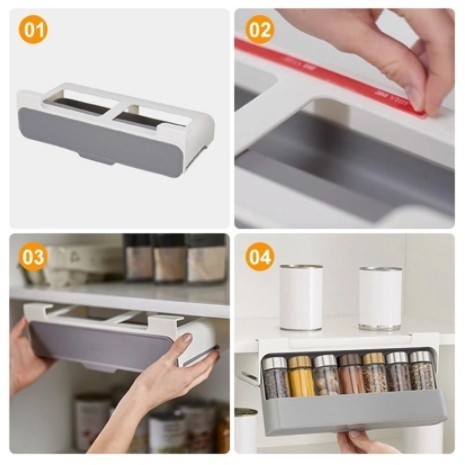 

Ra Spice Organizer Rak Bumbu Masak Rak Dapur Tempat Bumbu Masak