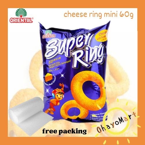

HEMAT Oriental super ring mini pack / Snack cheese ring small pack 60grm