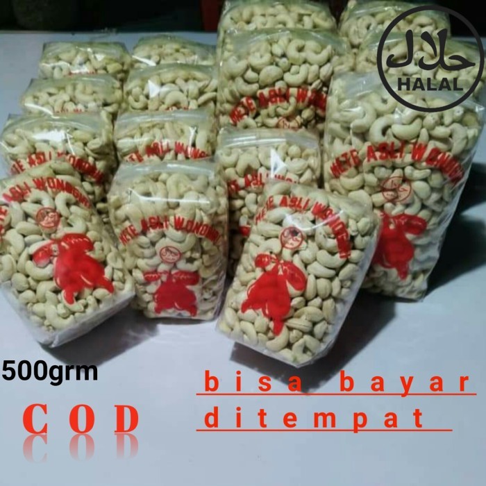 

FREE ONGKIR kacang mede mentah mente mete asli wonogiri