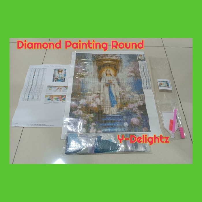 TERBARU DIY DIAMOND PAINTING FULL - BUNDA MARIA 5 BISA GOSEND