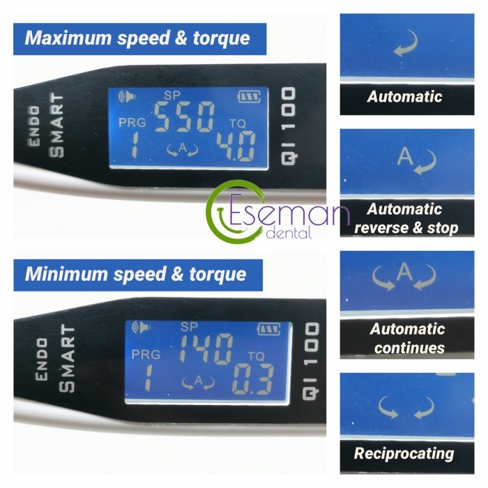 Endo Motor Az-Dent Endosmart Q1101 Rotary Reciprocating File Endomotor