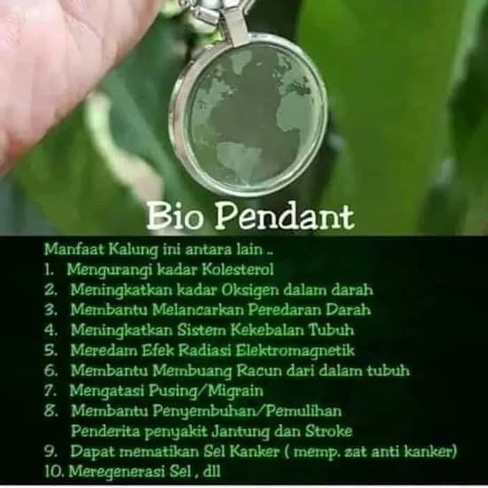 Bio Pendant Produk Mci World Produk Kesehatan Kalung Kesehatan