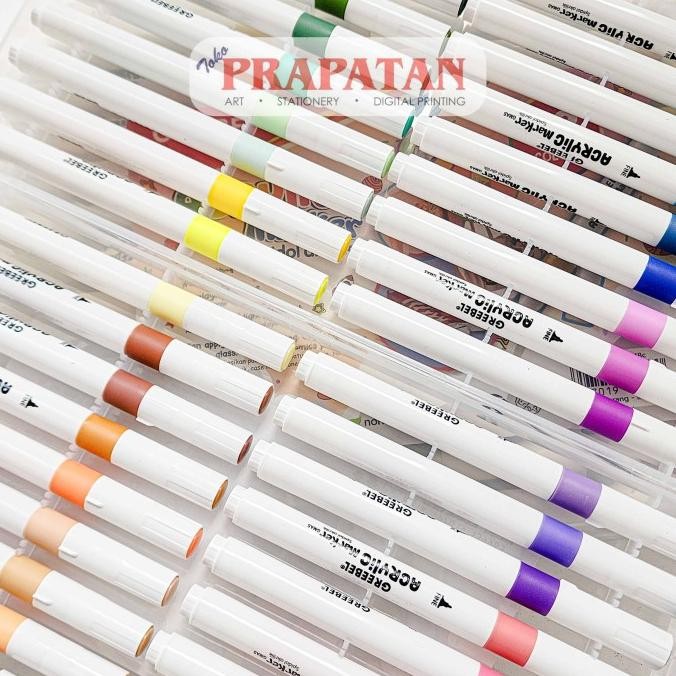 

Eksklusif Greebel Acrylic Marker Set GMAS | Spidol Akrilik