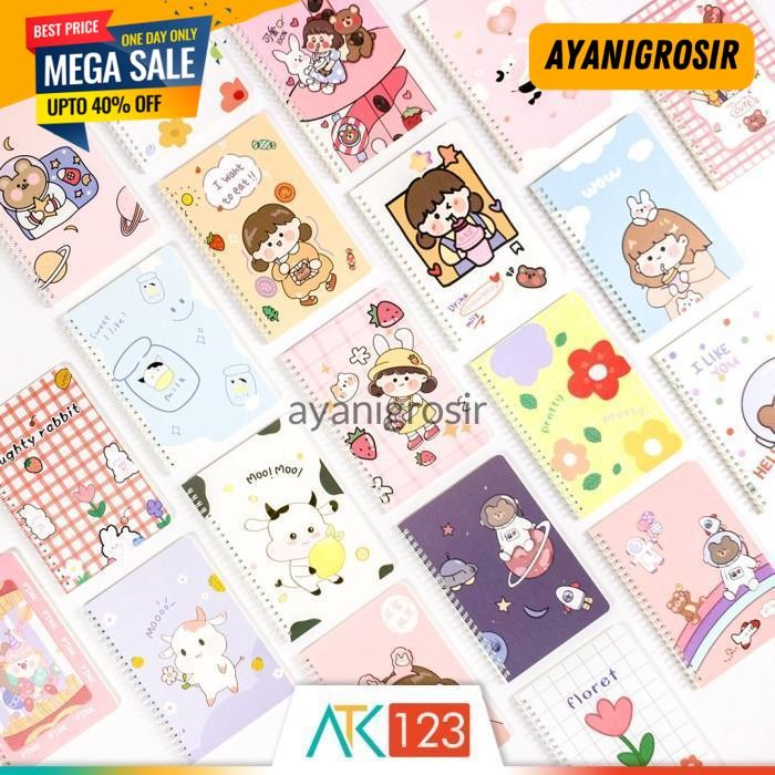 

POPULER BUKU CATATAN / NOTEBOOK A5 MOTIF LUCU / FANCY / KARTUN / KARAKTER MI03 BY AYANI GROSIR !!