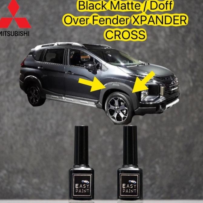 Cat Oles Black Doff Matte Mitsubishi Xpander Cross Hitam Kulit Jeruk Terbaru
