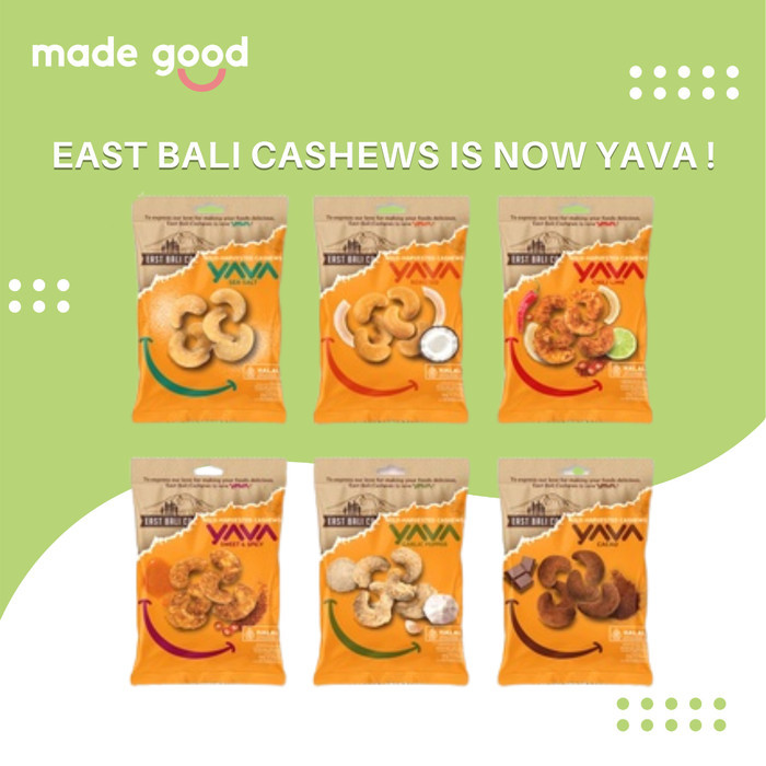 

SPECIAL YAVA East Bali Cashews 35 gram Snack Kacang Mede Gluten Free