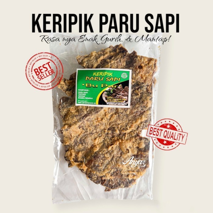 

BIG SALE Keripik Paru Sapi Renyah BEST SELLER