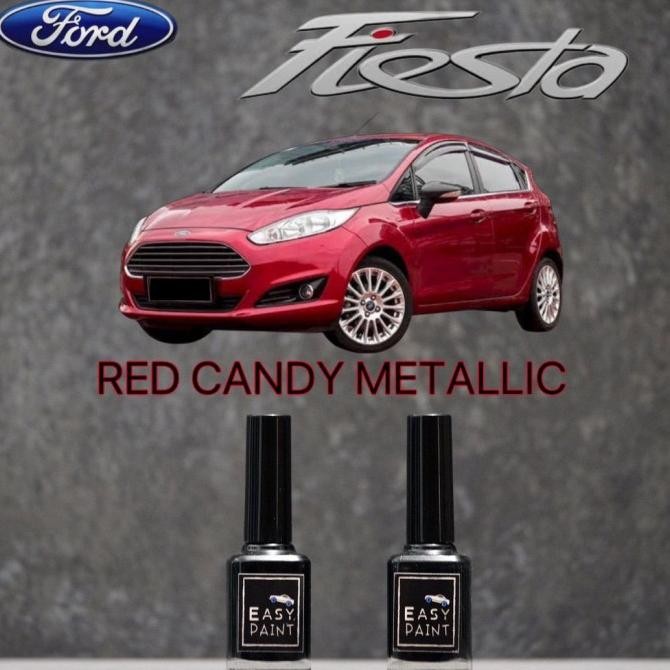 Cat Oles Mobil Red Candy Metalic Ford Fiesta Merah Maroon Metalik 15Ml High Quality