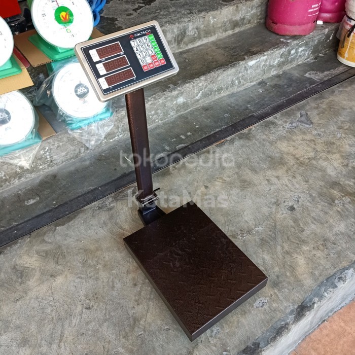 Timbangan Digital 150Kg Caltech Dacin Duduk Jongkok Elektrik Murah