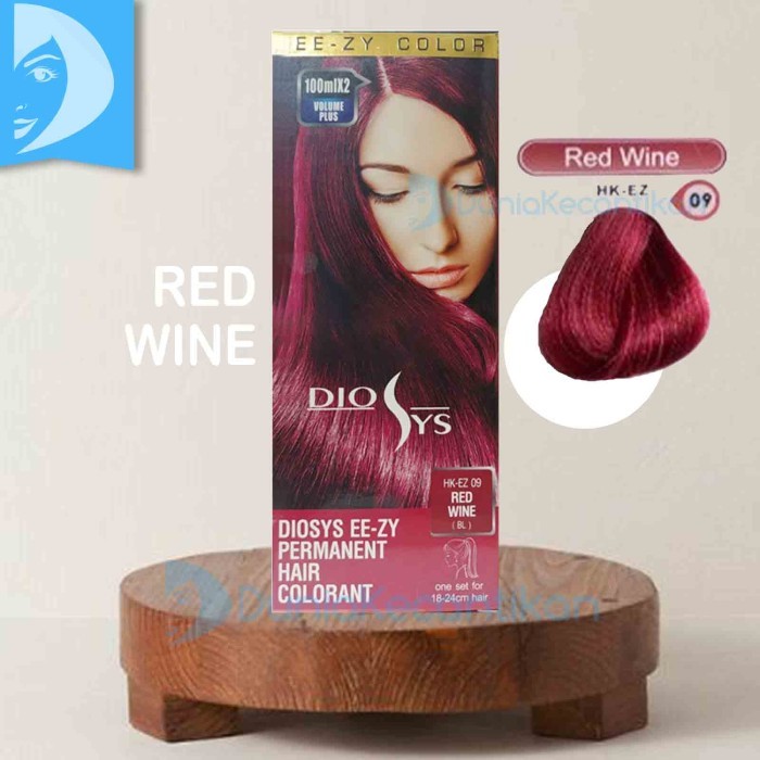 Ready Gas Diosys Semir Rambut Cat Pewarna Rambut Hari Color Permanent Dyosis