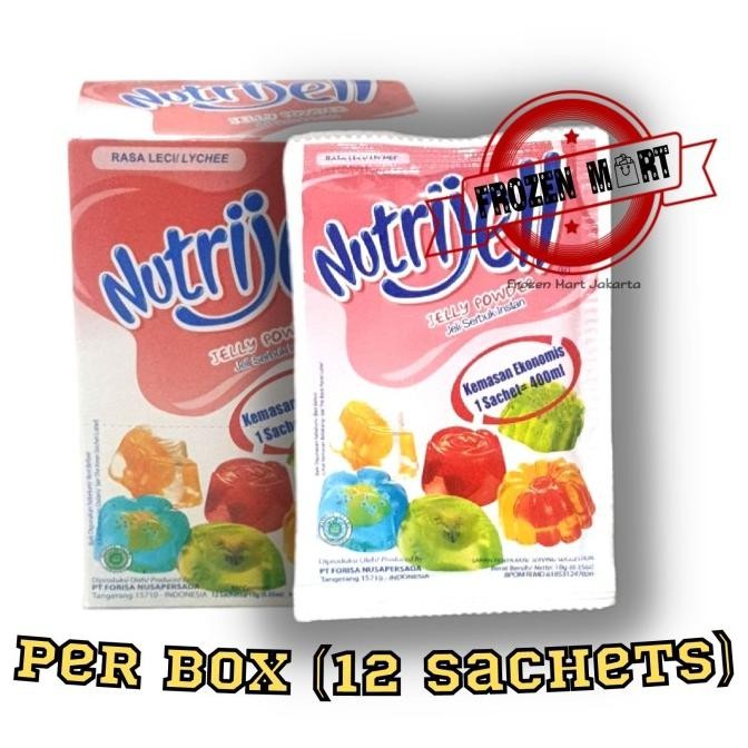 

NUTRIJELL Leci / Agar Agar Instant / Konnyaku Jelly Powder 15 Gr