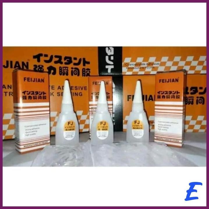 

| MAL | 1BOX 50PCS LEM KOREA FEIJIAN LEM POWER SUPER GLUE MURAH MLEM G KOREA LEM CAIR SERBAGUNA