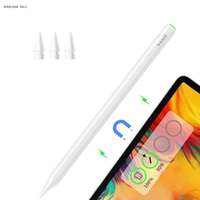 HARGA DISC - Pensil stylus goojodoq 13 pro wireless charging ipad Mini 6, Air 4,5, Pro 11, Pro 12.9