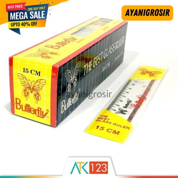 

BEST PRODUK PENGGARIS 15 CM - BUTTERFLY BY AYANI GROSIR !!
