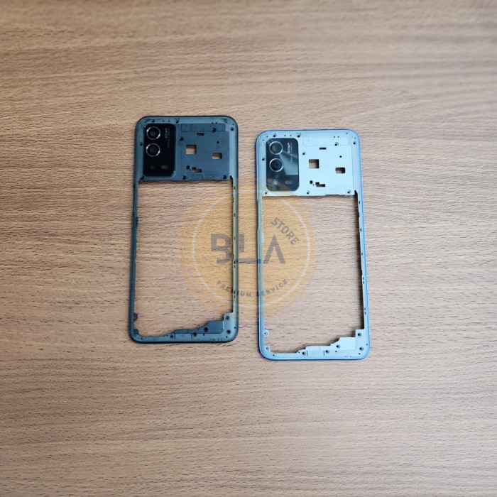 BEZEL TUTUP MESIN CASING TULANG TENGAH FOR OPPO A55