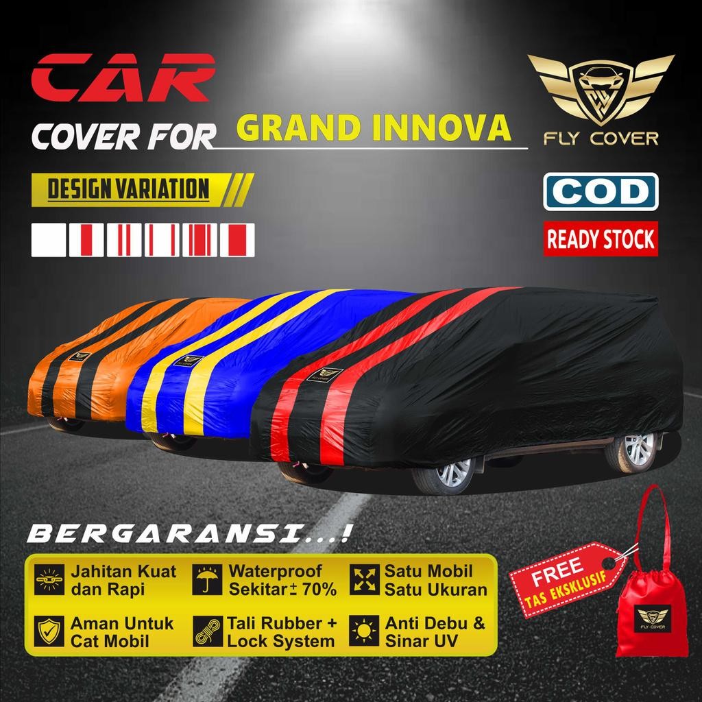 Sarung Cover Mobil Toyota Grand Innova 2011 2012 2013 2014 2015 Mantel Selimut Tutup Pelindung Mobil