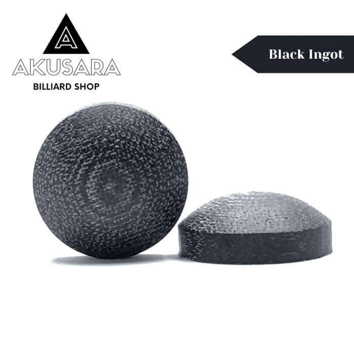 TIP BILLIARD BLACK INGOT TIP JUMP BREAK STIK BILLIARD