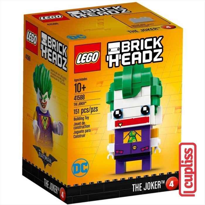 LEGO BRICKHEADZ 41588 THE JOKER - GARANSI