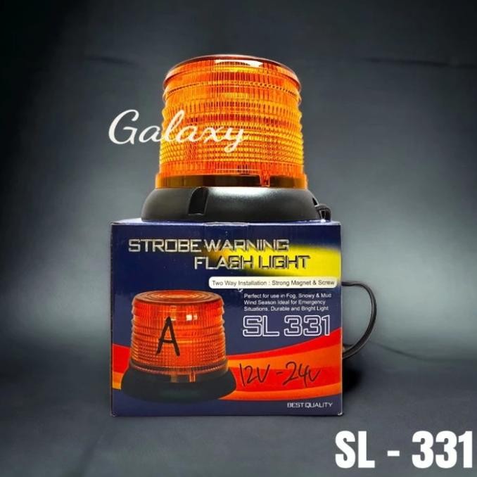 Lampu emergency rotary led Blitz flash 12 volt / 24 volt
