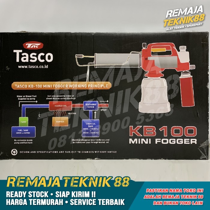 Ready Gas Mesin Fogging / Alat Semprot Nyamuk / Mini Fogger Tasco Kb100 / Kb 100