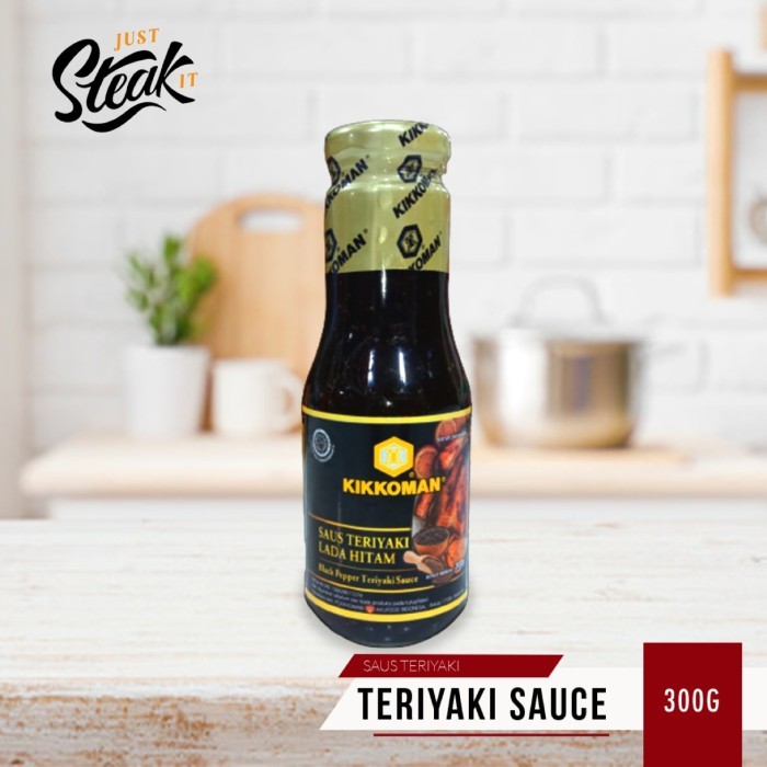 

Saus/Sauce Kikkoman Blapepper Teriyaki 300Gram Halal
