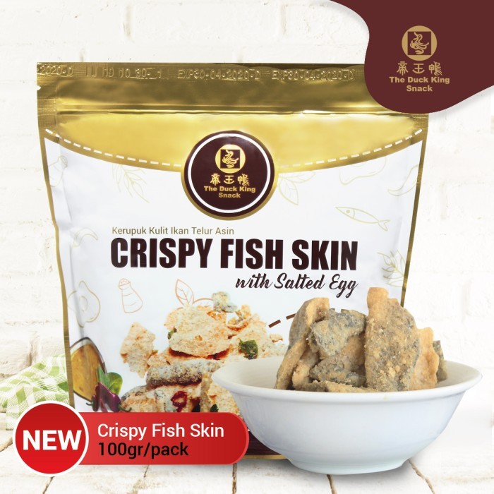 

Ready Gas!!! The Duck King - Crispy Fish Skin With Salted Egg