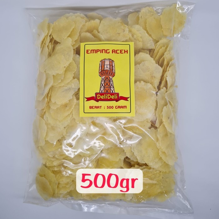 

Ready Gas!!! Emping Melinjo Mentah Grade A Super Tipis Asli Aceh 500Gram