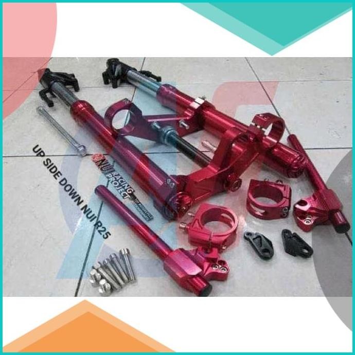 Upside Down / Usd Double Disc Nui R25 + Stang Jepit Nui Yamaha R25 11O