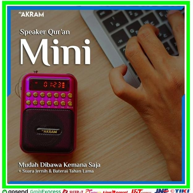 Speaker Murottal Murotal AlQuran Quran Digital 30 Juz Al-Akram Mini [terbaik]