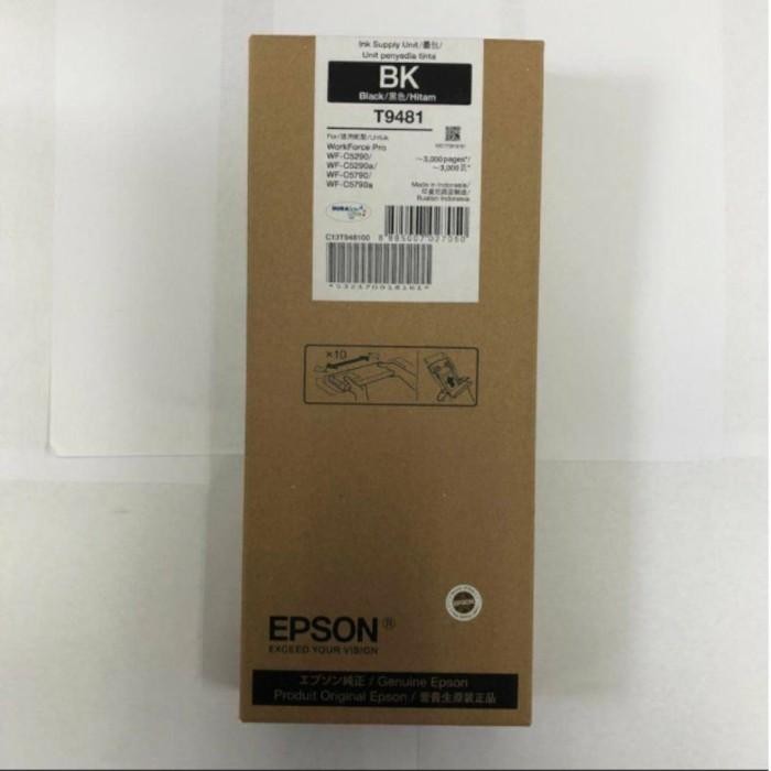 Tinta Epson T9481 ( Black) For Workforce Wf-C5790 Wf-C5290, Original