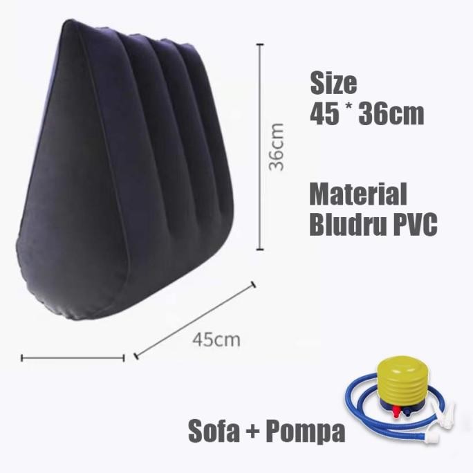 Air Sofa Angin Protable dengan Pompa toys couple sofa seks berbentuk S HC