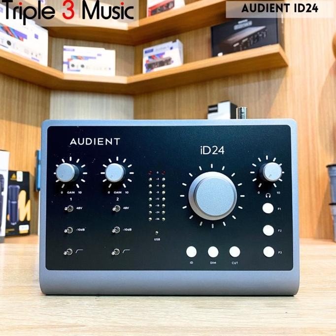 Diskon AUDIENT ID24 ID 24 Soundcard Recording 10 x 14 USB-C original 3musi12
