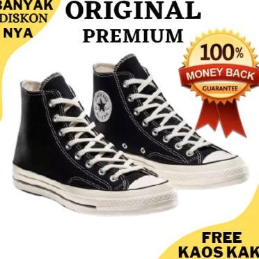 Sepatu Converse All Star Original 100% 70S Wanita Pria Sneakers Tinggi