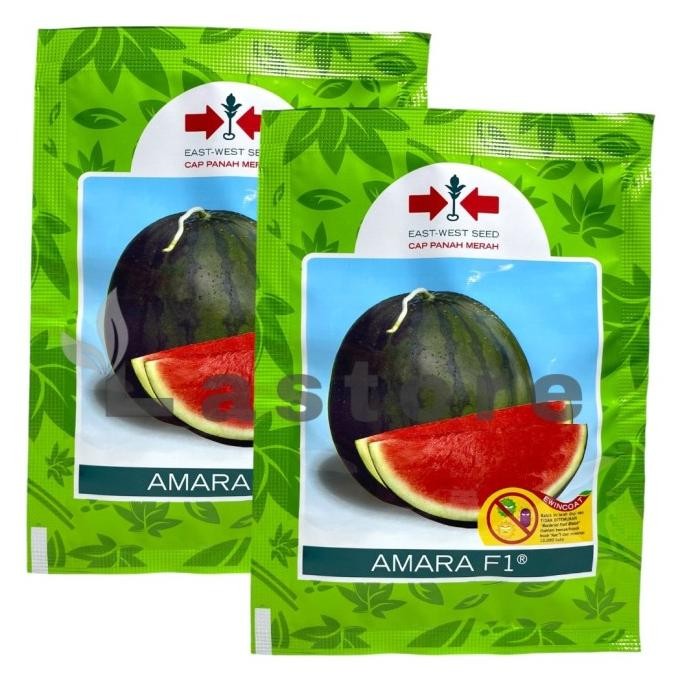 benih semangka non biji amara f1 360 butir cap panah merah JS