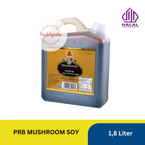 

Prb Pearl River Bridge Mushroom Soy Sauce / Kecap Rasa Jamur 1,8 Liter