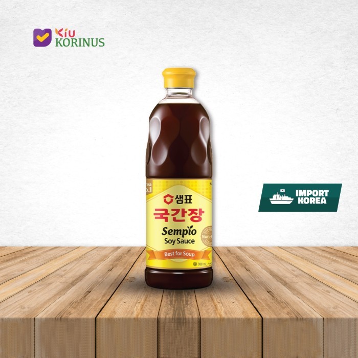 

K- Sempio Kecap Kedelai Asin/Soy Sauce For Soup/Kecap Asin Untuk Sup 860 Ml